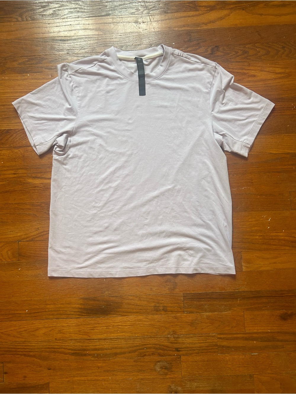Lululemon Men’s Zeroed In Short Sleeve T-Shirt Size Large Lavender Purple